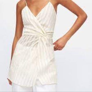 Zara Striped Tunic Tank Top Blogger Fave 2685 / 998